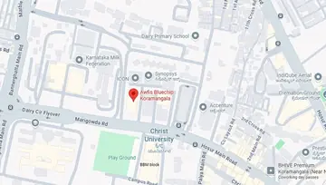 Location of Awfis Prestige Blue Chip Co-Working space in Adugodi, Bangalore - Image 286271
