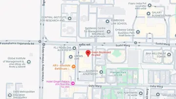 Location of Regus Green Boulevard Sector 62 Co-Working space in Sector 62, Noida - Image 284828