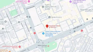 Location of Regus Punj Essen House Co-Working space in Nehru Place, New Delhi - Image 284746
