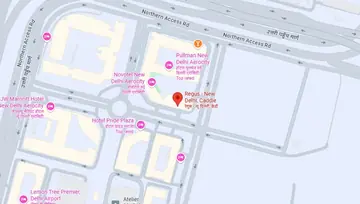 Location of Regus Caddie Commercial Tower Co-Working space in Dwarka, New Delhi - Image 284761
