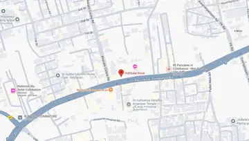 Location of IndiQube Kovai Co-Working space in Avinashi Main Road, Coimbatore - Image 282804