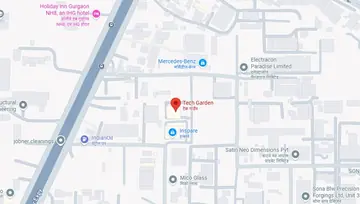 Location of Regus Tech Garden Co-Working space in Sector 35, Gurgaon - Image 284678