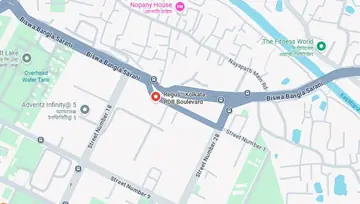 Location of Regus RDB Boulevard 5F Co-Working space in Salt Lake, Kolkata - Image 283355
