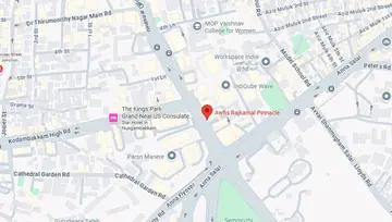 Location of Awfis Rajkamal Pinnacle 2 Co-Working space in Nungambakkam, Chennai - Image 286934
