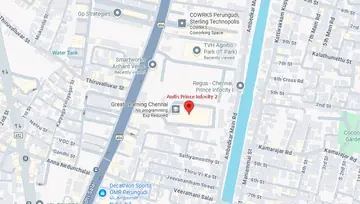 Location of Awfis Prince Infocity 2 Co-Working space in Perungudi, Chennai - Image 286920