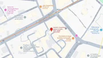 Location of Innov8 Connaught Place Co-Working space in Connaught Place, New Delhi - Image 283052