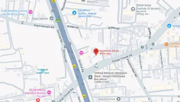 Location of Awfis Keystone Altura Co-Working space in Wakad, Pune - Image 285530