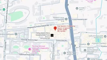 Location of Awfis Que Spaces Co-Working space in Magarpatta, Pune - Image 285598
