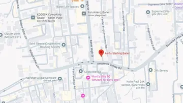 Location of Awfis Sterling Towers Co-Working space in Baner, Pune - Image 285611