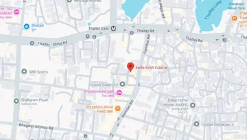 Location of Awfis Krish Cubical Co-Working space in Thaltej, Ahmedabad - Image 286044