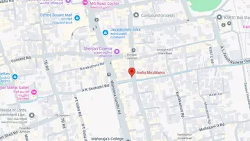 Location of Awfis MezMatrix Co-Working space in Shenoys, Kochi - Image 286088