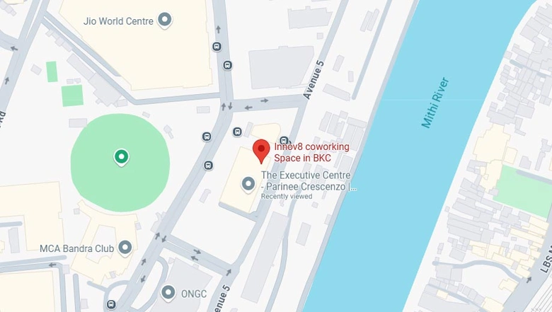 Location of Coworking Space in Innov8 Parinee Crescanzo, BKC - Image 287207