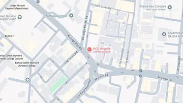 Location of Regus Senam Optima Co-Working space in Indiranagar, Bangalore - Image 283246