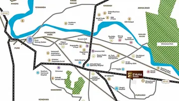 Location of Dhanlaxmi Evana Homes - Image 283580