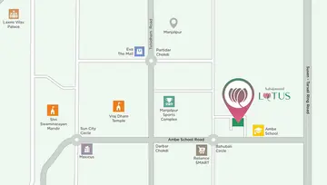 Location of Sahajanand Lotus - Image 283720
