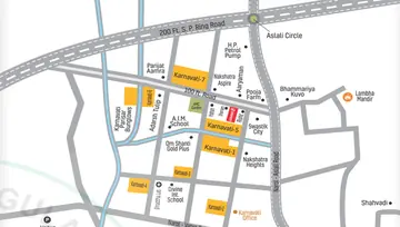 Location of Jay Karnavati 8 - Image 284093