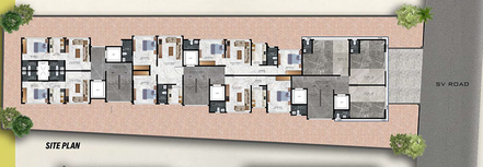 Master Plan of Vencon Bhagat Niwas in Kandivali West, Mumbai - Image 284102