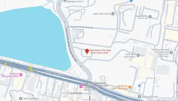 Location of Smartworks The Cube Co-Working space in Hebbal, Bangalore - Image 286310