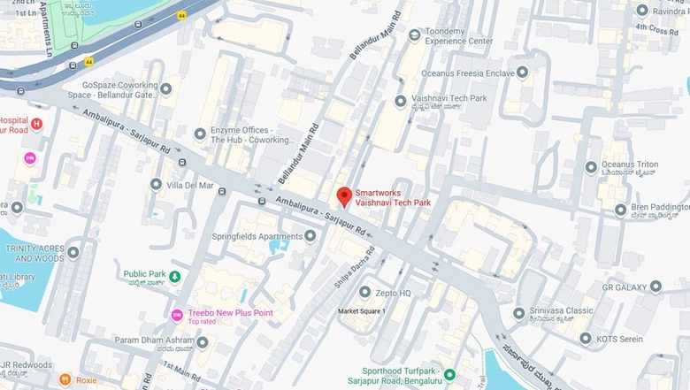 Location of Coworking Space in Smartworks Vaishnavi Tech Park, Sarjapur - Image 286381