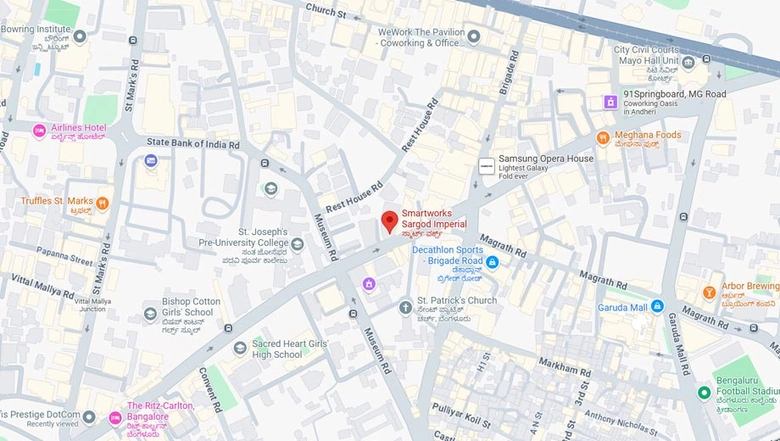 Location of Coworking Space in Smartworks Sargod Imperial, Ashok Nagar - Image 286407