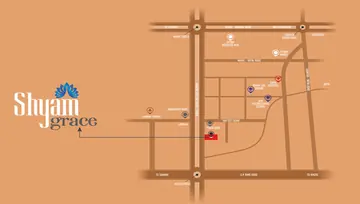 Location of Shyam Grace - Image 284181