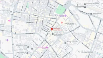 Location of Smartworks Golden Millennium Co-Working space in Vasanth Nagar, Bangalore - Image 286434