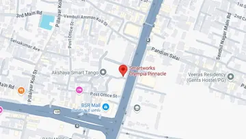 Location of Smartworks Olympia Pinnacle Co-Working space in Thoraipakkam, Chennai - Image 286485