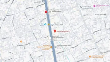 Location of Smartworks Nippon Infra Q1 Co-Working space in Vennala, Kochi - Image 286633