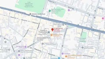 Location of 91Springboard Gopala Krishna Complex Co-Working space in MG Road, Bangalore - Image 287232