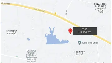 Location of Pooja The Harvest - Image 285587