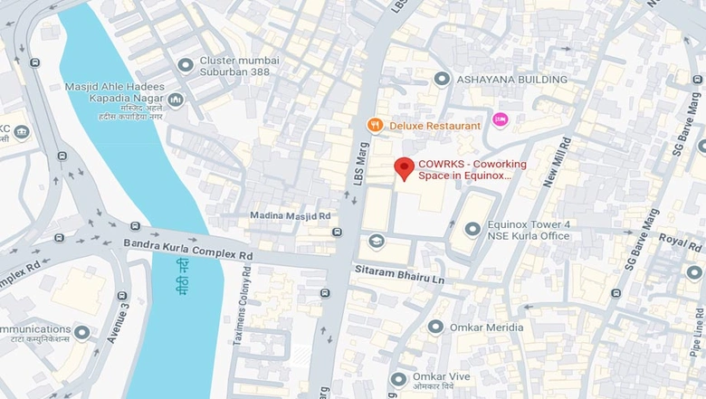Location of Coworking Space in Cowrks Equinox T3, BKC - Image 286724