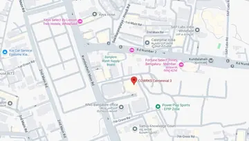 Location of Cowrks Centennial 3 Co-Working space in Brookefield, Bangalore - Image 286746