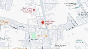 Location of 91Springboard George Thangaiah Complex Co-Working space in Indiranagar, Bangalore - Image 286180