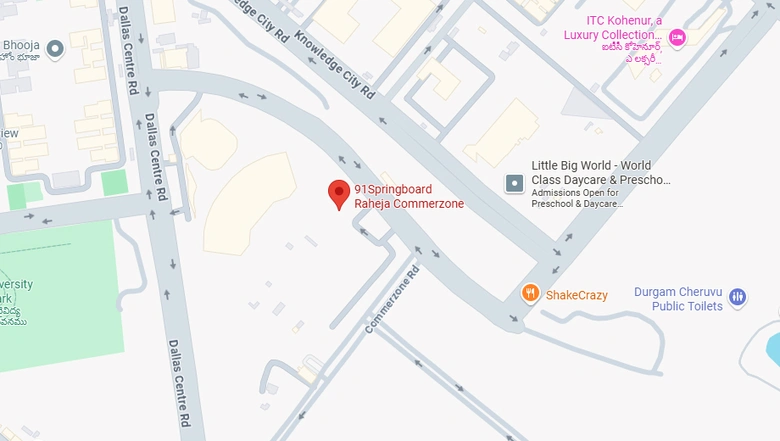 Location of Coworking Space in 91Springboard Hitech Raheja Commerzone, Hitech City - Image 287975