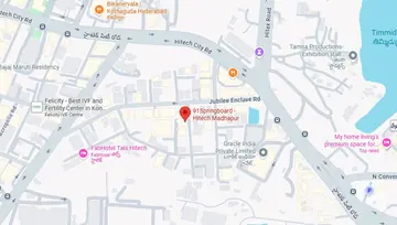 Location of 91Springboard Hitech Madhapur Co-Working space in Hitech City, Hyderabad - Image 287933