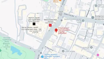 Location of 91Springboard Hitech Kondapur Co-Working space in Kondapur, Hyderabad - Image 287928