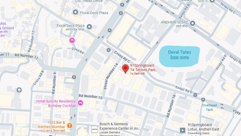 Location of Coworking Space in 91Springboard Technopark, Andheri East - Image 288006