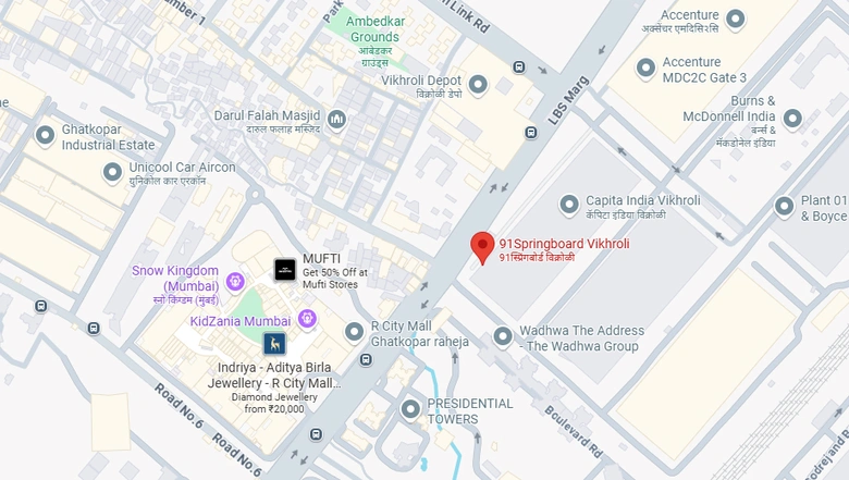 Location of Coworking Space in 91Springboard Vikhroli, Vikhroli West - Image 288029