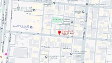 Location of 91Springboard Sector 63 Co-Working space in Sector 62, Noida - Image 287965
