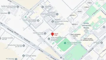 Location of DevX Jask Tower Co-Working space in Sector 125, Noida - Image 286953