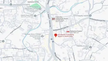 Location of Incuspaze Infra Futura Co-Working space in Kakkanad, Kochi - Image 287482