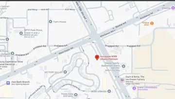 Location of Incuspaze M3M Urbana Premium Co-Working space in Golf Course Extension, Gurgaon - Image 287660
