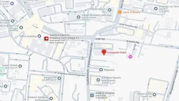Location of Incuspaze Qube Co-Working space in Outer Ring Road, Bangalore - Image 287700