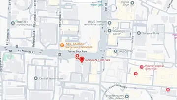 Location of Incuspaze Prasad Tech Park Co-Working space in Whitefield, Bangalore - Image 287713