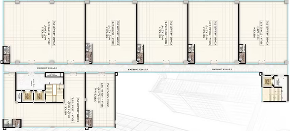 Floor Plan of Pranava Interlux in Hitech City, Hyderabad - Image 287291