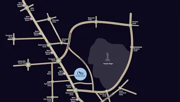 Location of Pranava One Hyderabad - Image 287640