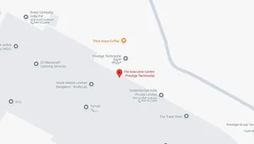 Location of The Executive Centre Prestige Technostar Co-Working space in Doddanekkundi, Bangalore - Image 288145