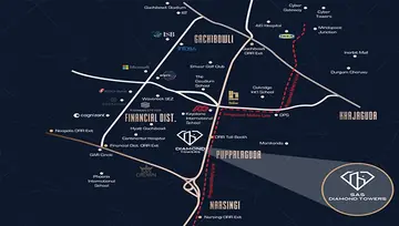 Location of R One Diamond Towers - Image 287706