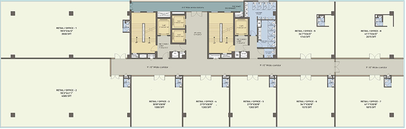 Floor Plan of Jain RNK Capital Park in Uppal, Hyderabad - Image 287730