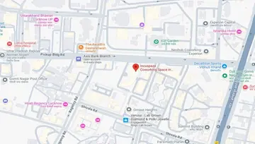 Location of Incuspaze Shalimar Iridium Co-Working space in Gomti Nagar, Lucknow - Image 287948